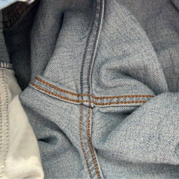 Abercrombie & Fitch Women Sz 31/12 90s Straight Ultra High Rise light wash jean - Picture 13 of 14